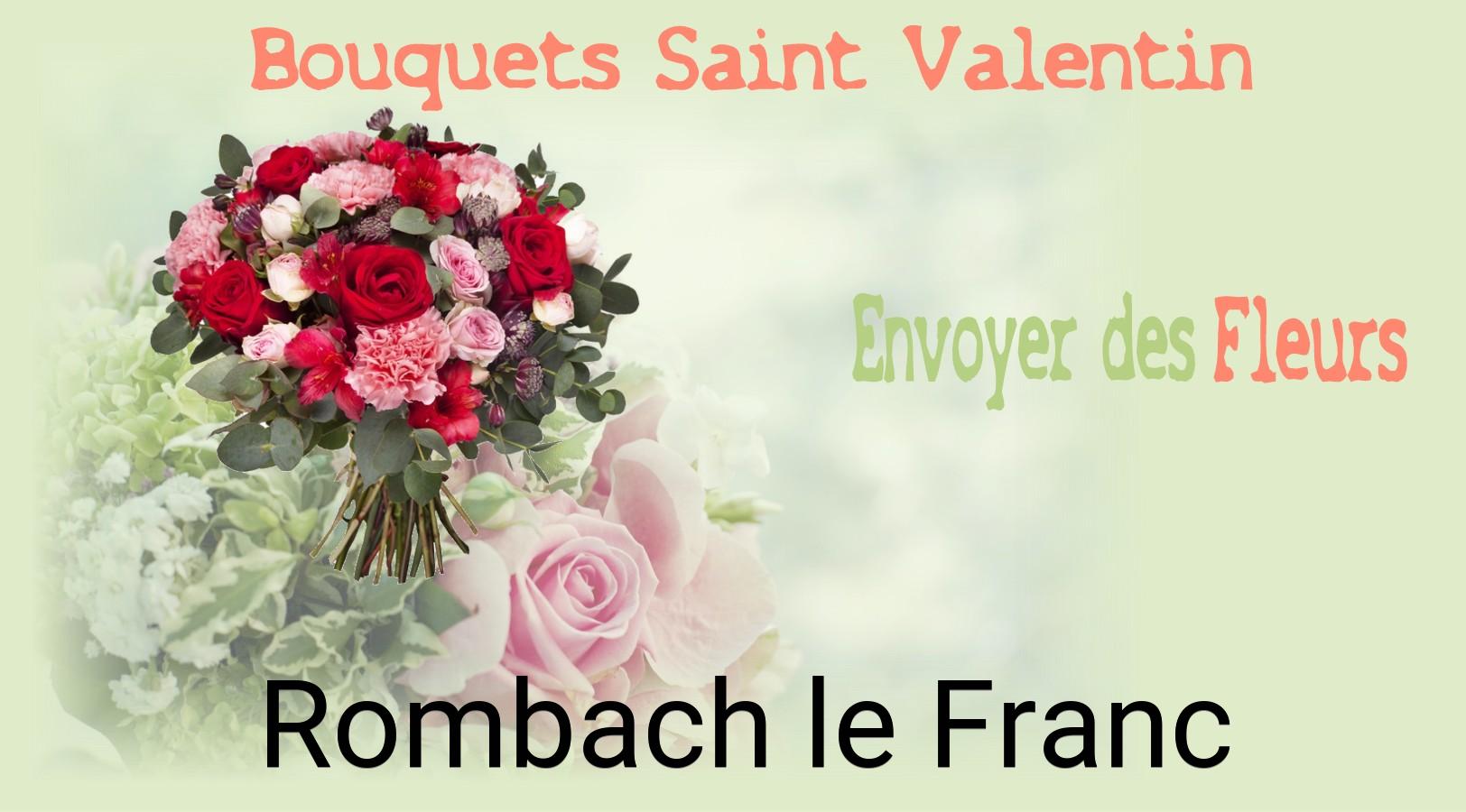Roses de Saint-Valentin livrées à Rombach-le-Franc